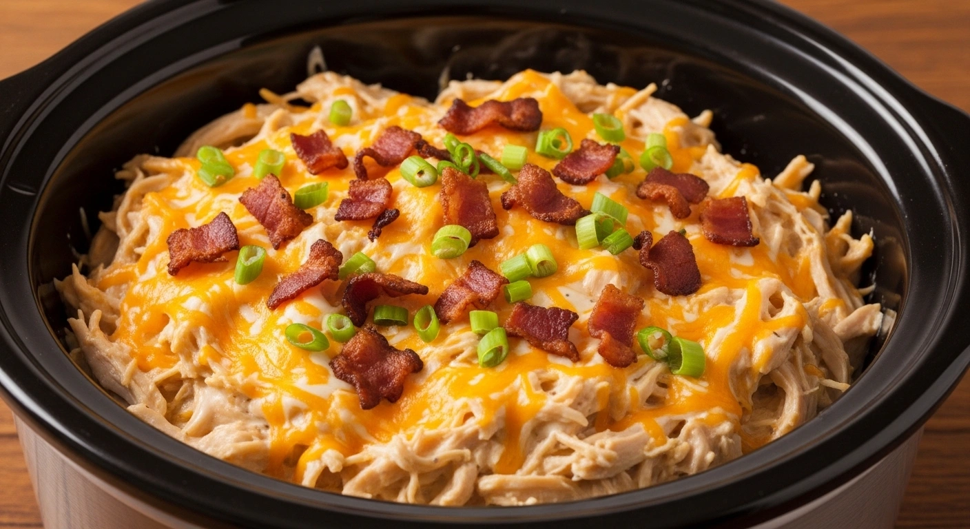 Crack Chicken in the Crockpot